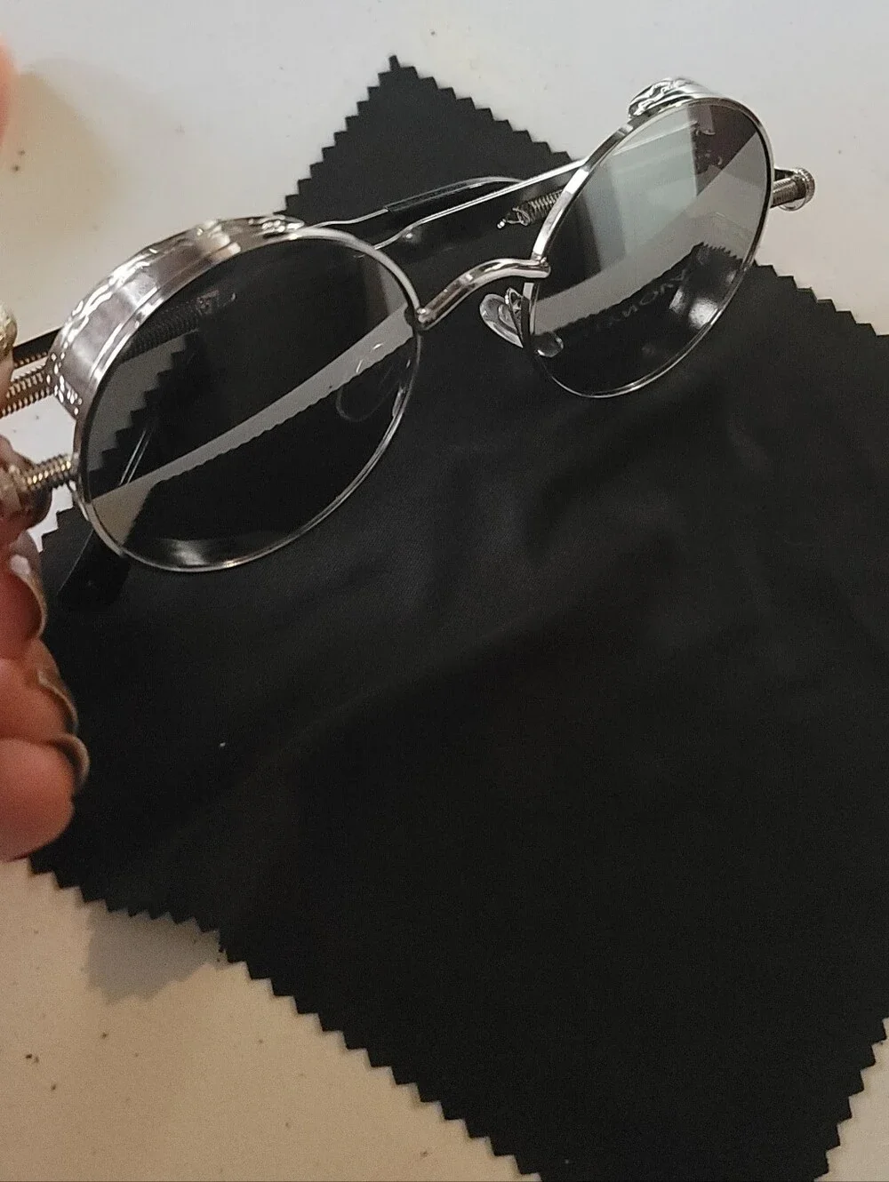 JOLLYNOVA “Aetherium Oracle” Steampunk Gothic Sunglasses